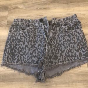 BDG high rise Jean short-Urban Outfitters